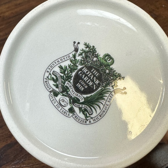 portmeirion gossypium barbadense Flower Lidded Bowl Barbados lidded - Picture 7 of 7